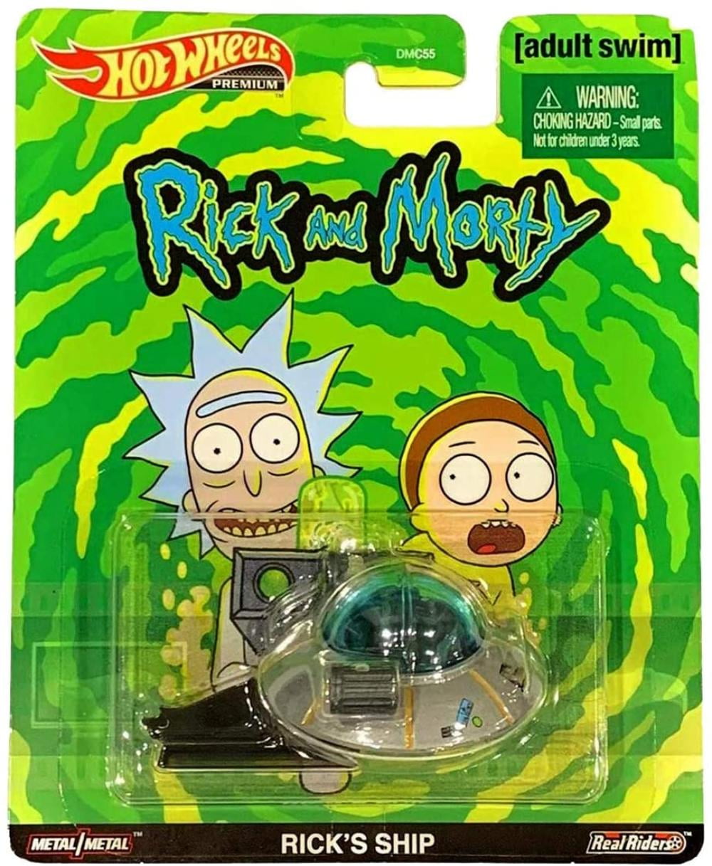 Hot Wheels Real Riders Rick and Morty Rick´s Ship 1:64 Hot Wheels Real Riders Rick and Morty Rick´s Ship 1:64