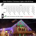 thumbnail image 4 of Luces navideñas KiflyTooin Solar 320 LED 9 m Multicolor, 4 of 7