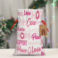 thumbnail image 5 of Naloa Breast Cancer Pink Ribbons Awareness (2) Drawstring Christmas Bags, 3D Xmas Gift Bags, Christmas Wrapping Bags, Xmas Goodie Bags, Treat Pouch Bags, Party Favor Bags-Small, 5 of 9