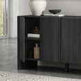 thumbnail image 5 of Linda Modern 60" Sideboard in Charcoal Grey (4-Shelf), 5 of 12
