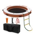 thumbnail image 2 of QinaQin Inflatable Floating Dock, 8.5 Ft Hexagon Water Platform with Mesh Center, EVA Deck and Rope Ladder, 2 of 5