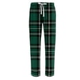 thumbnail image 5 of Dwelliawo Plaid Pants for Men Comfy Lounge Pants Matching Casual Pjs Christmas Buffalo Plaid Bottoms Cute Checke Drawstring Sweatpants Dark Green M, 5 of 6