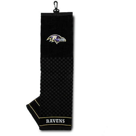 UPC 637556302106 product image for Team Golf NFL Baltimore Ravens Embroidered Golf Towel | upcitemdb.com