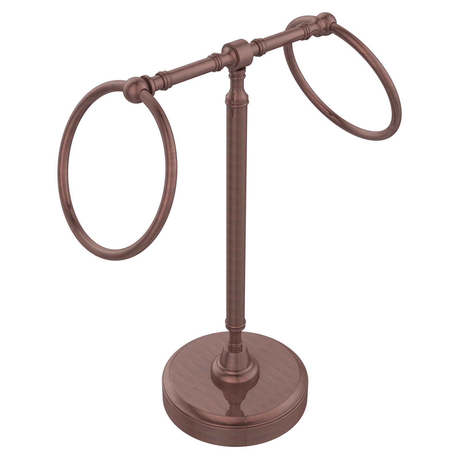 Vanity Top 2 Towel Ring Guest Towel Holder