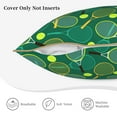thumbnail image 5 of KLL Tennis Rackets and Balls Decorative Throw Pillow Covers Velvet Soft for Couch Sofa Bedroom Living Room Outdoor - 16"x16", 5 of 8