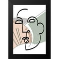 thumbnail image 2 of Mosher, Deidre 13x18 Black Modern Framed Museum Art Print Titled - Mid-Century Line Figure Woman I, 2 of 5