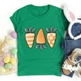 thumbnail image 4 of Plebaso T-Shirts de Pâques pour Femmes Manches Courtes Graphiques Hauts Imprimés Décontractés Mode pour Femmes, 4 of 6