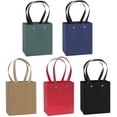 thumbnail image 1 of 10 Pack Kraft Paper Bags with Flat Handles Paper Bulk Bag Recyclable Paper Bags Sturdy Reusable Gift Bags Party Bags Shopping Bags Retail Bags Merchandise Bags (13 * 8 * 15cm), 1 of 7
