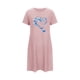 thumbnail image 5 of Camisón corto de talla grande para mujer, camisón de manga corta con estampado de pecho a la moda, camisón para mujer, 5 of 7