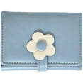 thumbnail image 3 of a refined and professional product description based on your input:\n\n \n\n**Simple Style Korean Inspired Foldable Wallet with Cute Flower Pattern –, 3 of 4