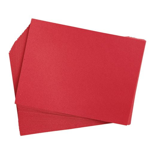 12 x 18 Beckers School Supplies Bulk Construction Paper 500 Sheets Red 