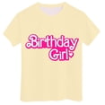 thumbnail image 4 of Bobifish Toddler girls tshirts Stylish Girls Graphic tee tops Casual Tees tops Playful letter Printed tees Everyday Comfortable Shirts, 4 of 4