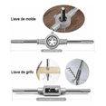 thumbnail image 4 of Kit De 12 Machuelos Con Maneral Broca Tipo Matraca Ajustable, 4 of 5