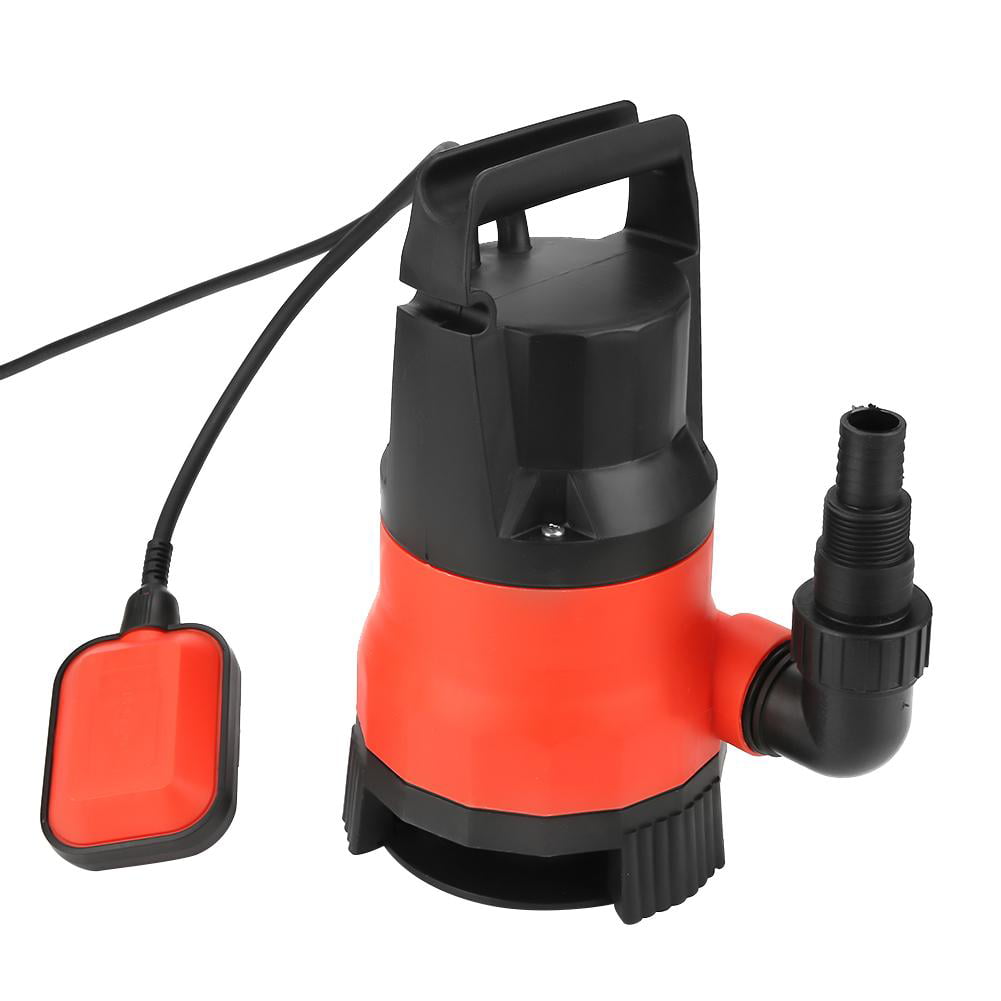 Submersible Pump Heave Duty 400W Electric Submersible Pump with Built-in Thermal Protection Device for Family Suction Drainage Pool Pit Sump Channels 6.3 x 11.8 inches US Plug 120V 
