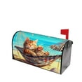 thumbnail image 3 of PHELIKA Beach Sleeping Cat 01 Magnetic Mailbox Covers Standard Size 21"H x 18"W, 3 of 8