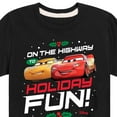 thumbnail image 3 of Disney's Cars - Christmas - On The Highway To Holiday Fun - Boy's Toddler & Youth Short Sleeve Graphic T-Shirt, 3 of 5