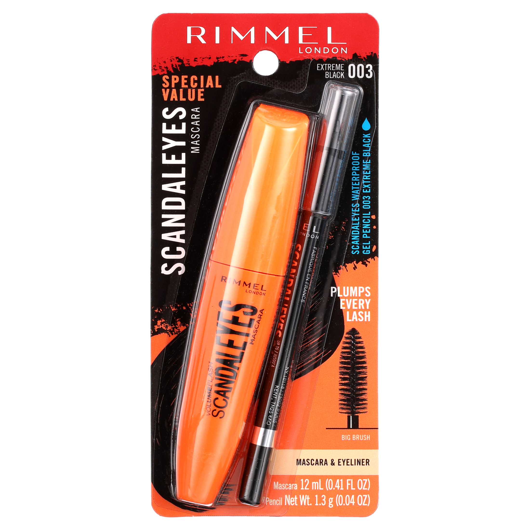 Rimmel Scandaleyes Mascara & Kohl Kajal Liner Set, Black photo 2