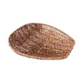 thumbnail image 4 of predolo Faux Rattan Storage Basket, Multifunctional Organizer, Snack Tray, Bathroom Tray L, 4 of 8