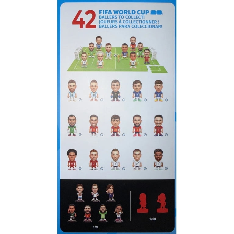 FIFA World Cup 2026 Ballers Series 1 4 Pack by ZURU Official
