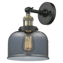 Innovations Lighting 203 Large Bell Large Bell 1 Light 12" Tall Bathroom Sconce - Black