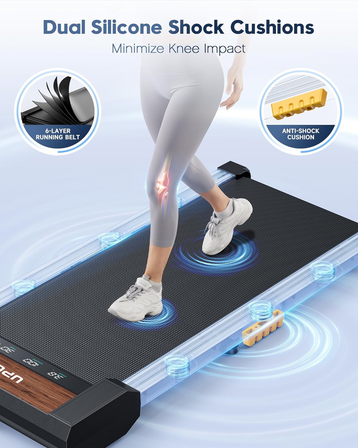 UPGO muwen-02 2 in 1 Folding Treadmill
