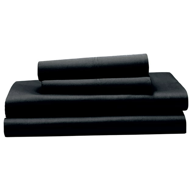Hometrends 300 TC Brushed Percale Flat Sheet