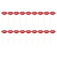 thumbnail image 4 of MasteelfCA 20pcs Unique Lips Booth Props Creative Handheld Photo Prop Lips Paper Party Props, 4 of 8