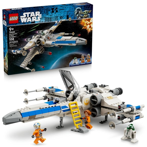 Set LEGO Star Wars Caza Estelar XWing de la Nueva República 75460