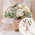 thumbnail image 6 of yotijay Wedding Bouquet Artificial Flowers Bride Holding Flowers for Valentine's, 6 of 7