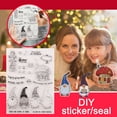 thumbnail image 4 of LSLJS Christmas Transparent Edition Seal Merry Christmas Letter Scrapbook Santa Tool, Home Accessories, 4 of 9