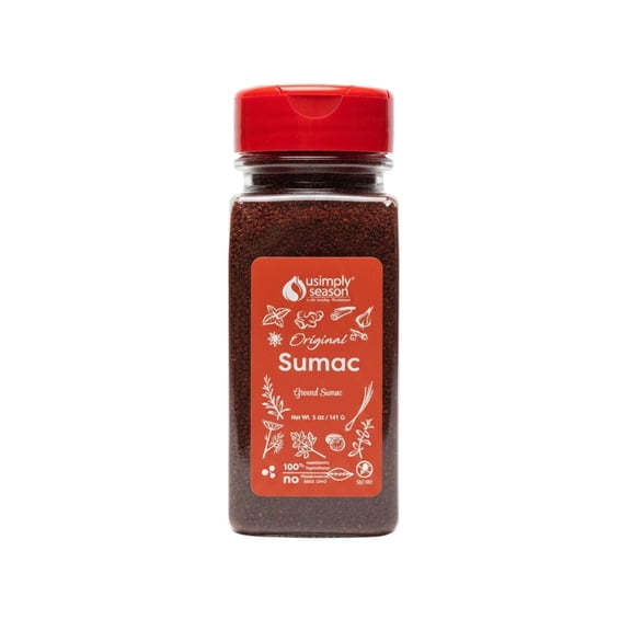 USimplySeason Original Sumac Spice Lemony Tart Organic Powder 5oz
