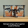 thumbnail image 7 of LEGO Icons The Lord of the Rings: Balrog Book Nook Bookshelf Decor Kit for Adults 18+ - DIY Craft Idea for Book Lovers - Home or Room Decor for Movie Fans - Collectible Gandalf Minifigure - 10367, 7 of 7