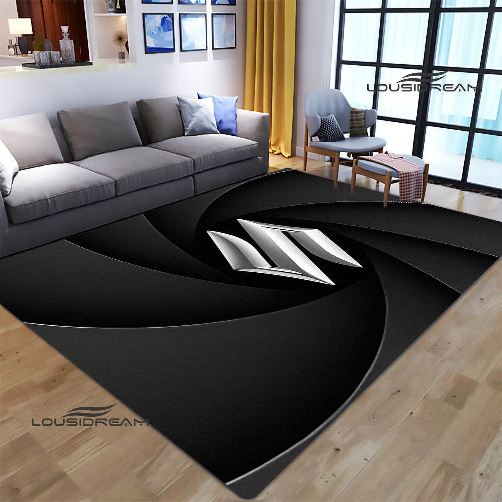 S-SUZUKI motorcycle printed carpet non-slip carpet yoga cushion area carpet outdoor carpet photography channel Birthday Gift
