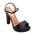 thumbnail image 2 of Zapatilla Vizzano 6292200 tacón Alto plataforma Piel negro 23.5, 2 of 5