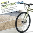 hybrid bike size for height