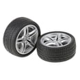 thumbnail image 1 of 5x2pcs Ruedas De Goma Neumáticos Coche Camión Modelo Juguetes Ruedas Para Camiones/Fabricación De Autobuses Sunnimix rueda de goma, 1 of 7