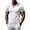 White, variant on ZHOGXU Summer Athletic Stretch Breathable Fitness Ice Silk Short Sleeve V Neck Men's T Shirts With Functional Design Comfortable Everyday Wear