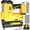 Yellow, variant on 18V Cordless 18GA Brad Nailer, 2 in 1 Electric Stapler Gun for Milwaukee 18V Battery (Bare Tool)