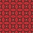thumbnail image 1 of Ahgly Company Tapis d'Intérieur Lavable en Machine Carré Rouge, 4 Pieds Carré, 1 of 7