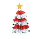 thumbnail image 1 of Cateissary Cubierta de botella de vino de árbol de Navidad Universal Ball Top Star manga de comedor cerveza de Navidad botella de vino ropa Kits de decoración para fiestas Rojo, 1 of 6