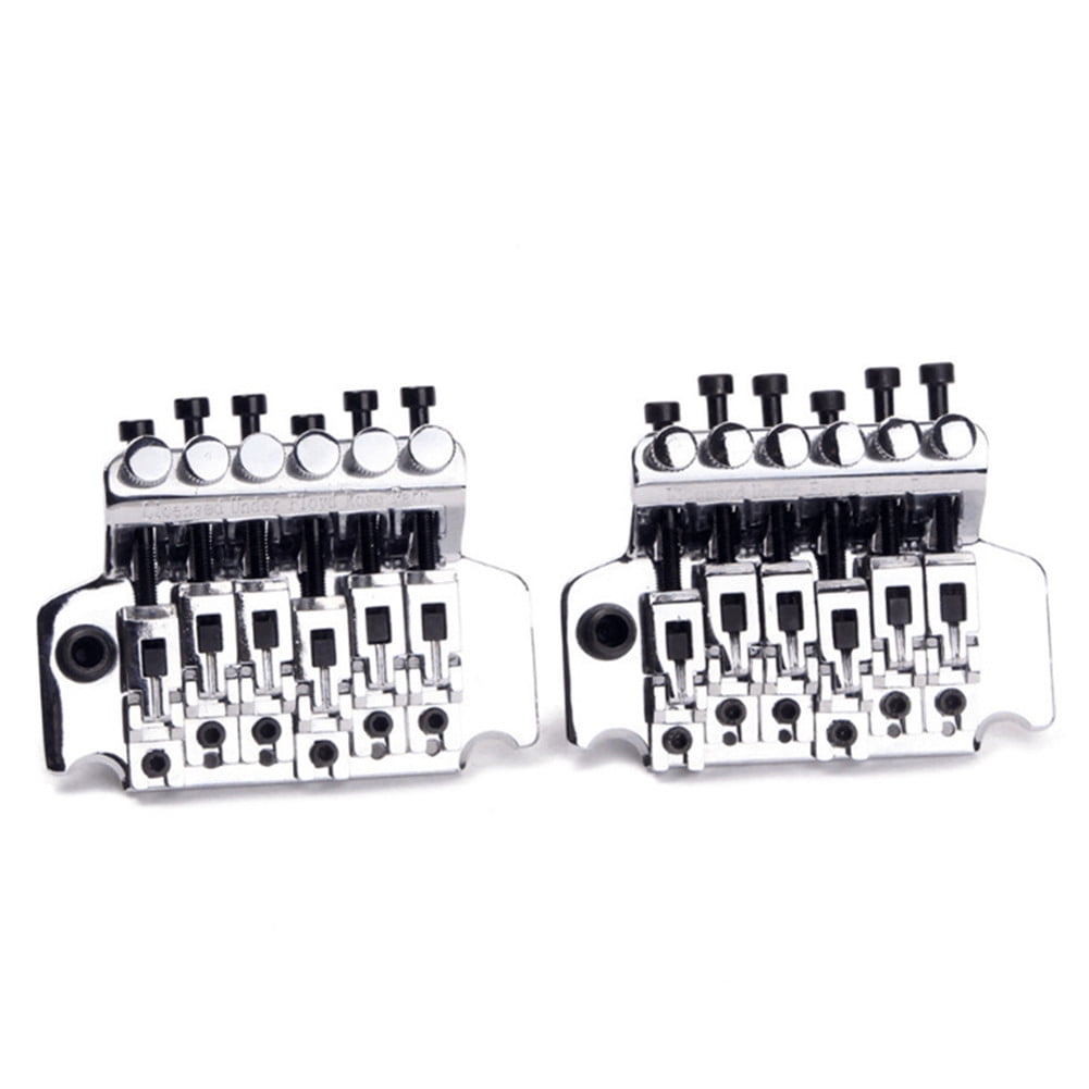 Double Roll Locking Tremolo System Bridge Electric Guitar Parts for Floyd Rose