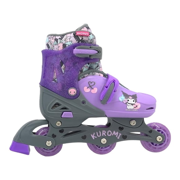 Patines Apache 2 en 1 Kuromi Tallas 19-22 Ajustables