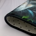 thumbnail image 5 of Realistic Style Colorful Wolf A Shaggy Area Rug, Rugs for Living Room Bedroom Non Slip Door Mat Indoor Carpet Machine Washable Nursery Home Decor Floor Mats for Entryway 60x39in-#, 5 of 5