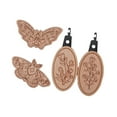 thumbnail image 2 of Lipstore 4 Pieces Needle Minders Needle Threader Set Wooden Practical Flexible Sewing Pin Set D, 2 of 8