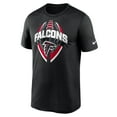 thumbnail image 2 of Men's Nike Black Atlanta Falcons Legend Icon Performance T-Shirt, 2 of 3