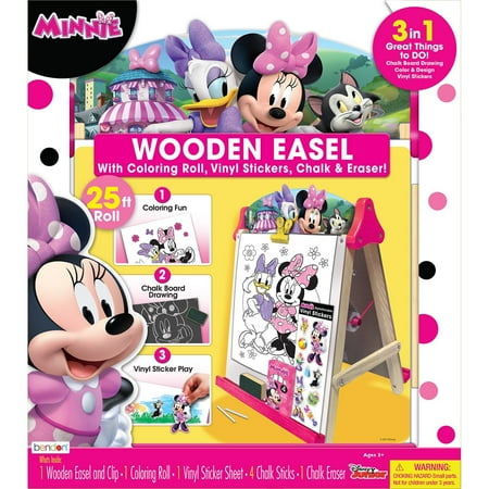 Minnie Mouse Wooden Easel with Accessories