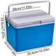 thumbnail image 3 of Camping Cooler Box Small Portable Refrigerator Insulated Hard Chest PE Beverage And Food Storage Container, 3 of 5