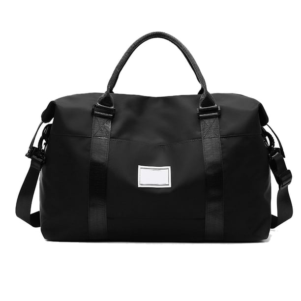 Bolsa de lona de viaje, bolsa de deporte para gimnasio, bolsa de hombro para fin de semana para mujer MFZFUKR CPB-ZRF378-4