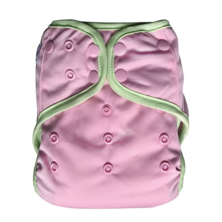 EcoAble Baby Day & Night All-In-One AIO Cloth Diaper with Insert, Light