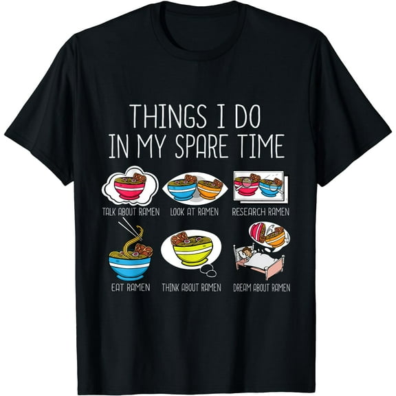 Ramen Lover Asian Funny Japanese Noodles Ramen T-Shirt